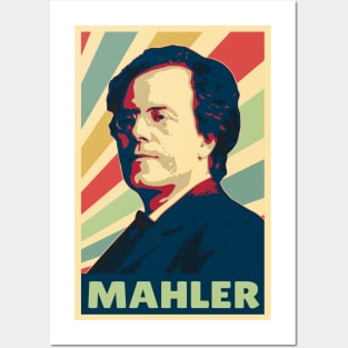 Gustaf Mahler Vintage Colors Posters and Art